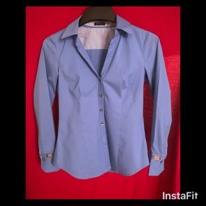 Baby Blue Express Button Down